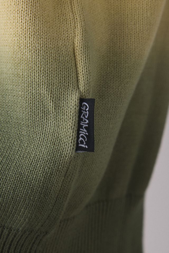Gramicci Sunfade Dip-Dyed Crew Neck Sweater #2