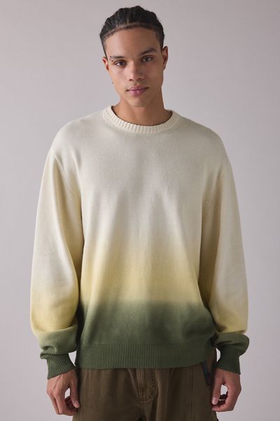Gramicci Sunfade Dip-Dyed Crew Neck Sweater