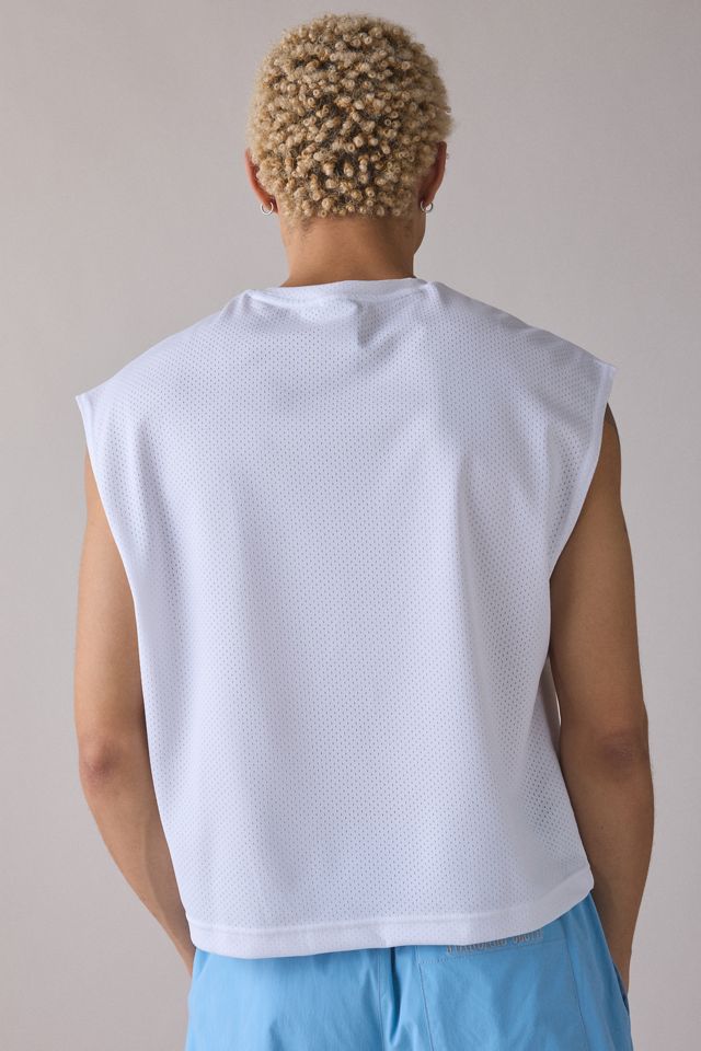 Nike Cropped Mesh Tank Top #1