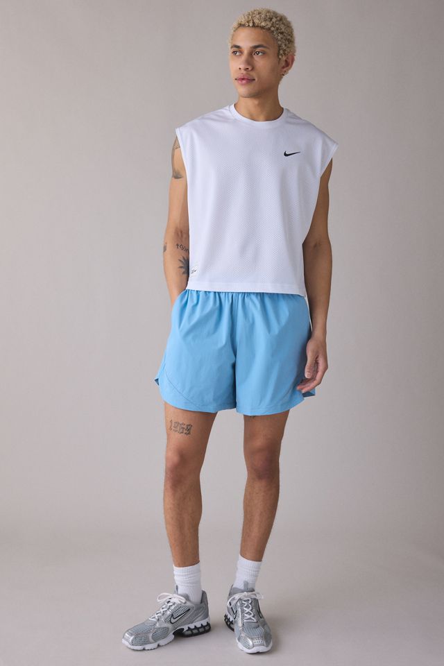 Nike Cropped Mesh Tank Top #4