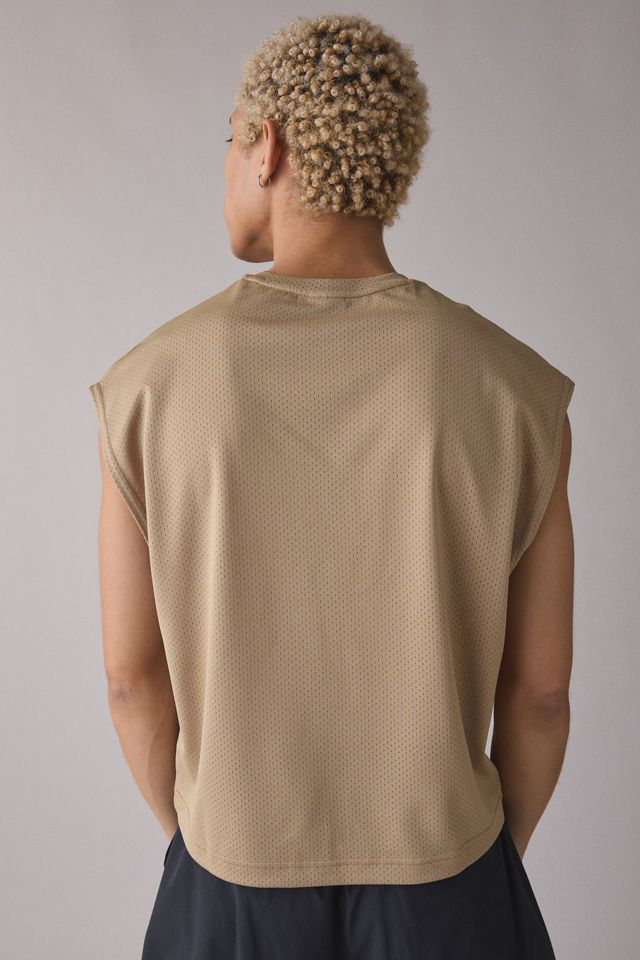 Nike Cropped Mesh Tank Top #1