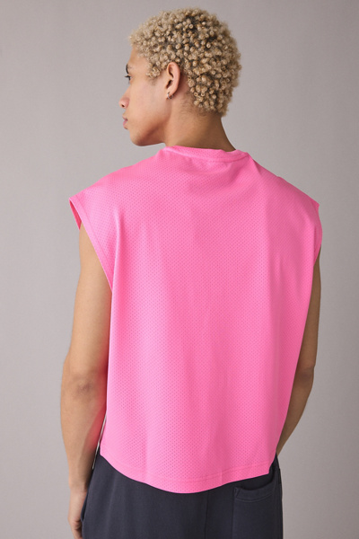 Nike Cropped Mesh Tank Top