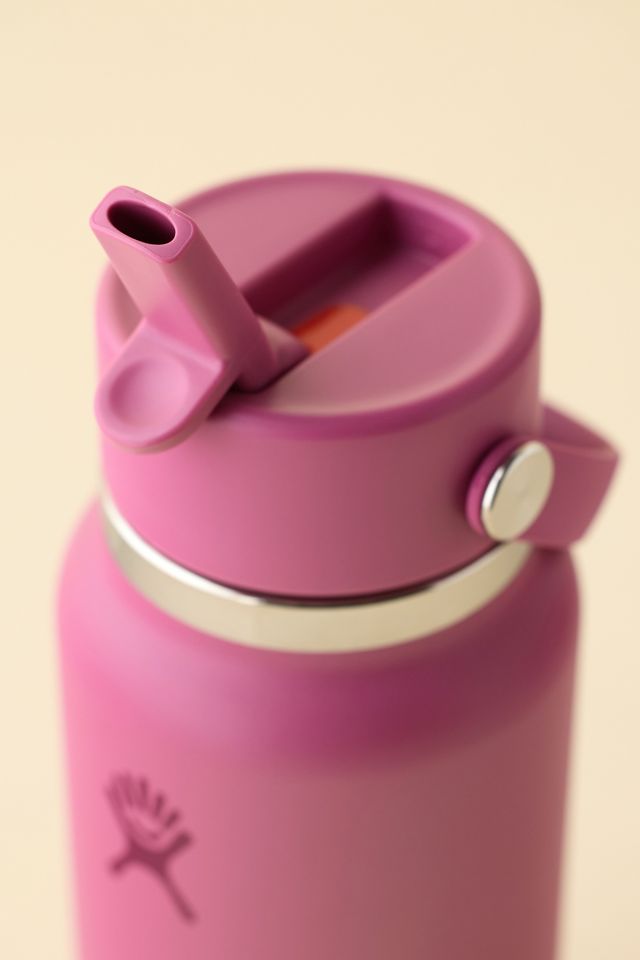 Hydro Flask Wide Mouth Flex Straw 24 oz Water Bottle | Urban Outfitters