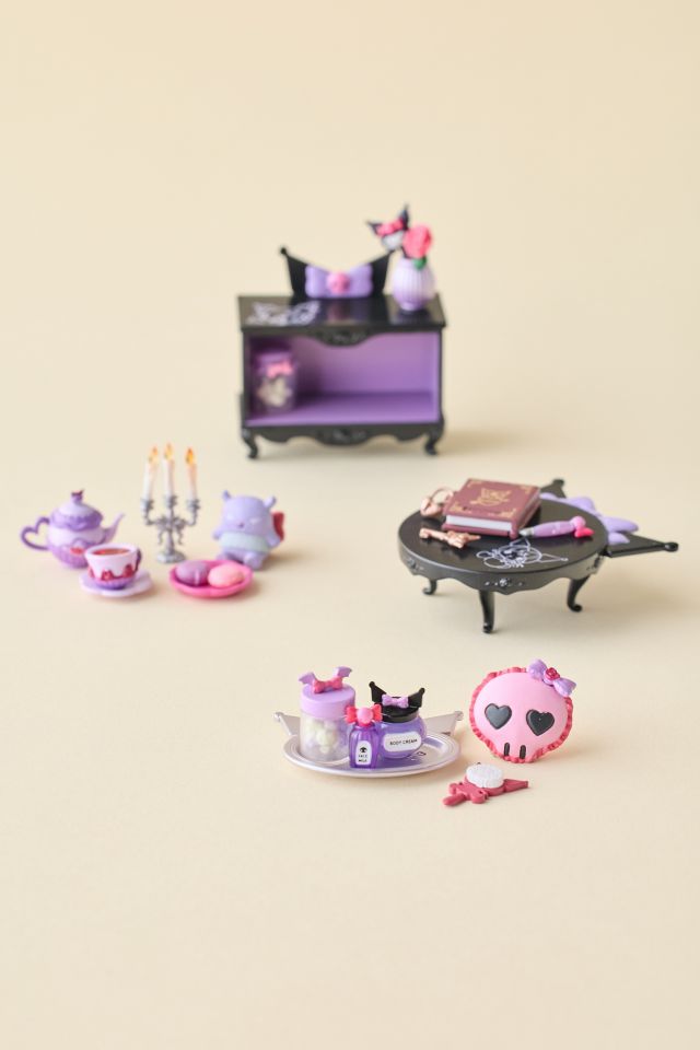 Re-Ment Sanrio Hello Kitty Kuromi’s Gothic Room Series Blind Box Figure #1