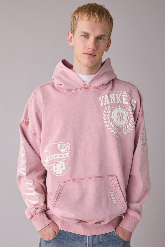Chandail à capuchon graphique lavé Street Team MLB New York Yankees Pro Standard #1