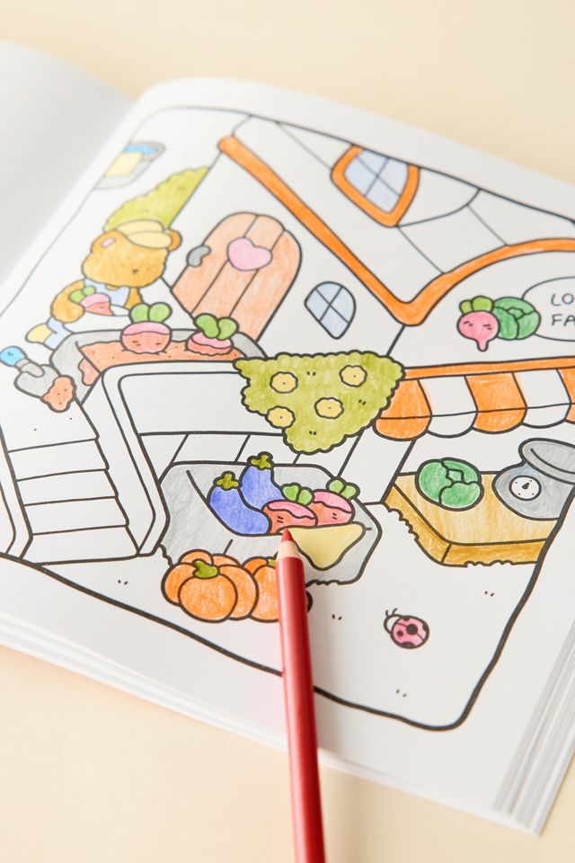Cute & Comfy Coloring Book For Adults And Kids By Coco Wyo #3