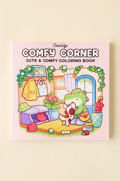 Cute & Comfy Coloring Book For Adults And Kids By Coco Wyo