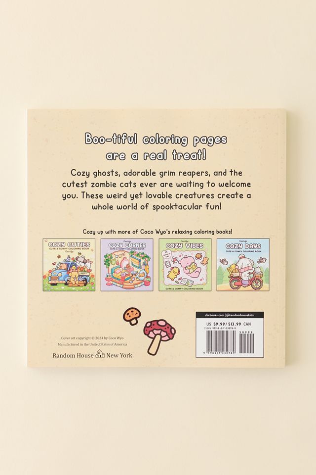 Cute & Comfy Coloring Book For Adults And Kids By Coco Wyo #5