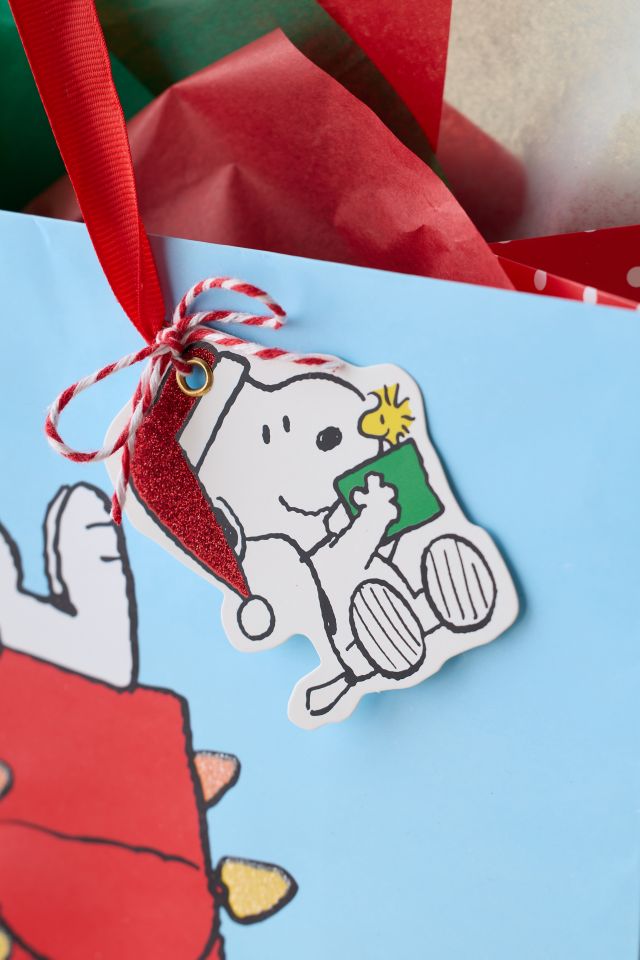 Peanuts Snoopy Shaped Holiday Gift Tag Set #2