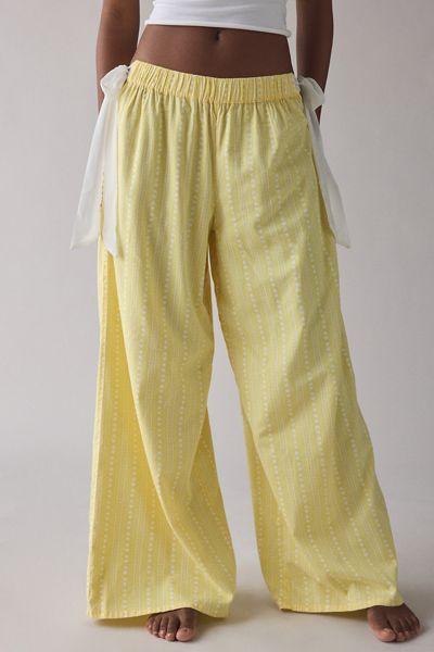 Out From Under Eat Your Heart Out Side-Tie Bow PJ Pants