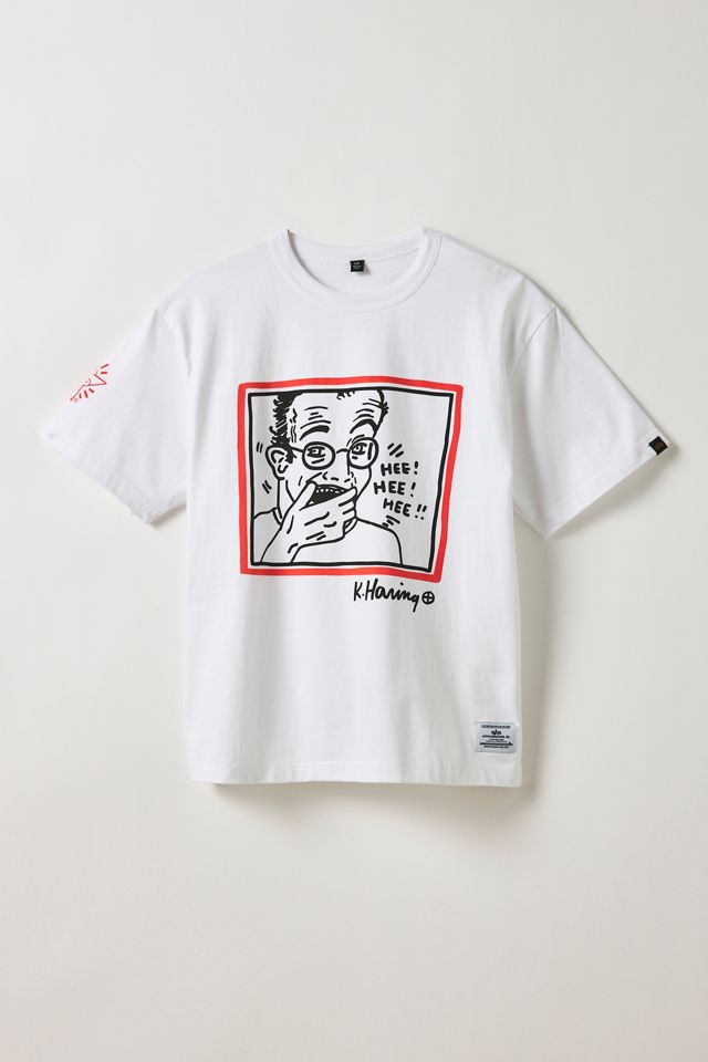 Alpha Industries X Keith Haring Graphic Tee | Urban Outfitters