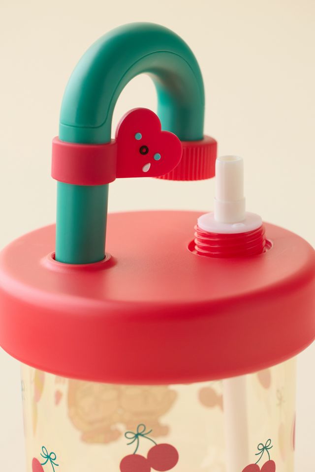 POP MART CRYBABY Crying For Love Straw Travel Cup | Urban Outfitters