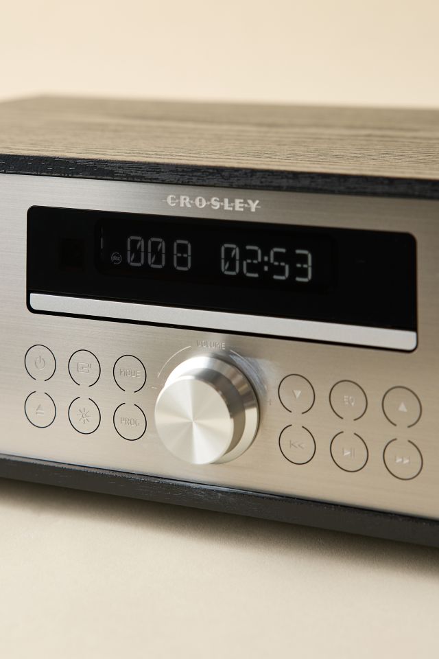 Crosley Fleetwood Radio CD Player Bluetooth Speaker #4