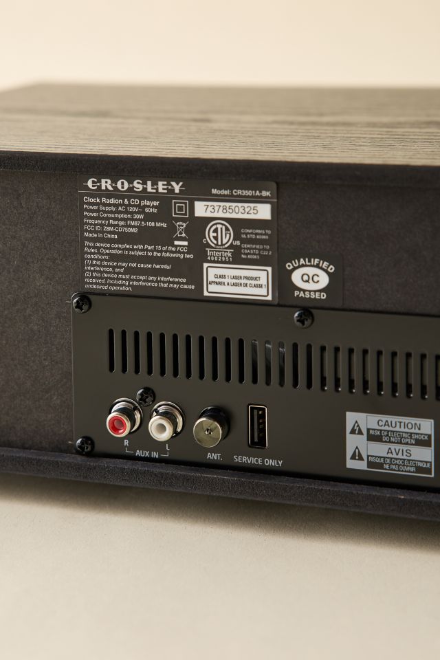 Crosley Fleetwood Radio CD Player Bluetooth Speaker #5