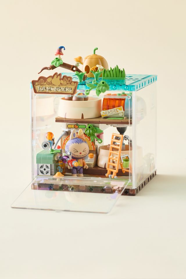 POP MART The Monsters Forest Secret Base Series Jam Graffiti Labubu Figure Block Set #1