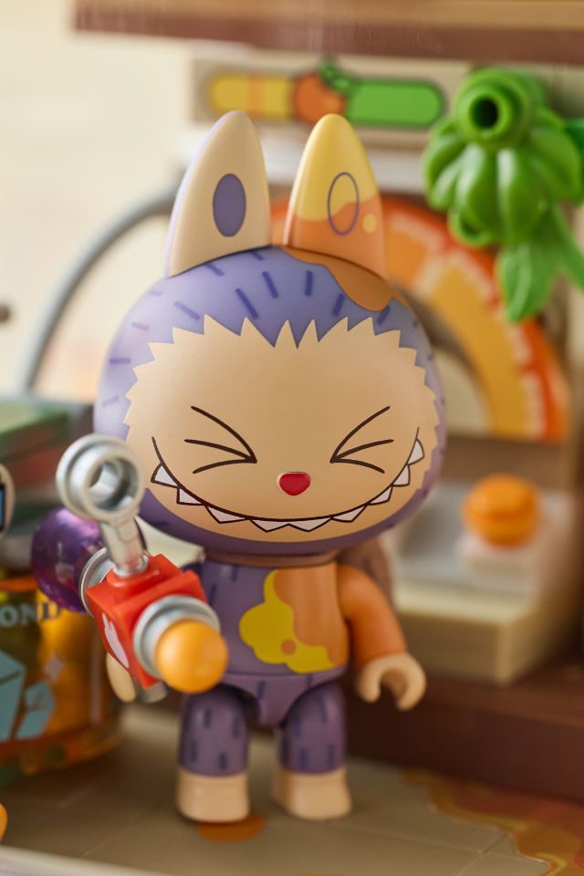 POP MART The Monsters Forest Secret Base Series Jam Graffiti Labubu Figure Block Set #2