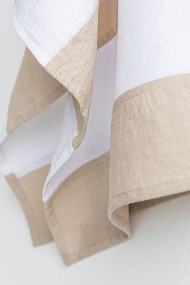MagicLinen Striped Tea Towel #1