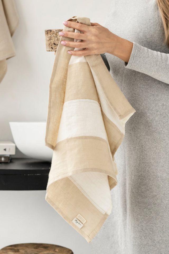 MagicLinen Striped Tea Towel #2