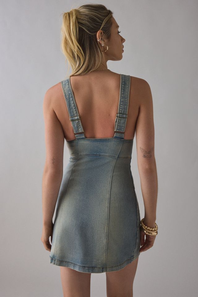 UO Guilty Pleasure Studded Denim Mini Dress #2