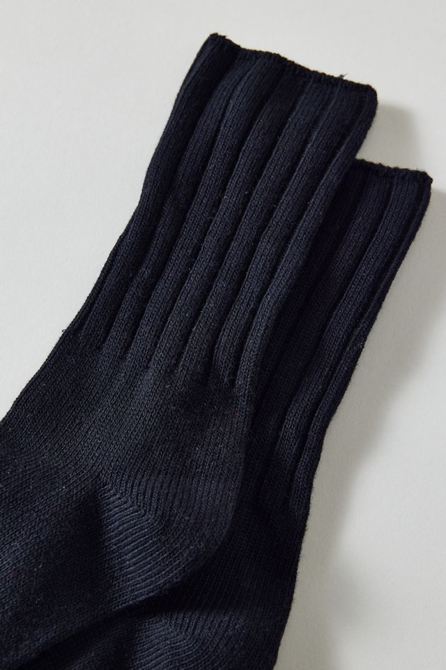 Dahlia Everyday Ribbed Crew Socks #1