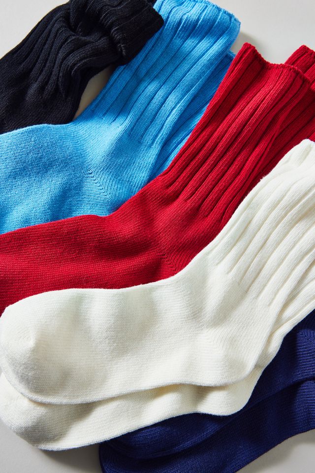 Dahlia Everyday Ribbed Crew Socks #2