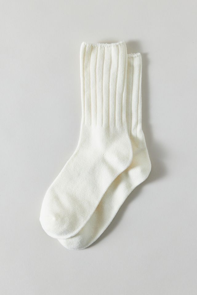 Dahlia Everyday Ribbed Crew Sock #1