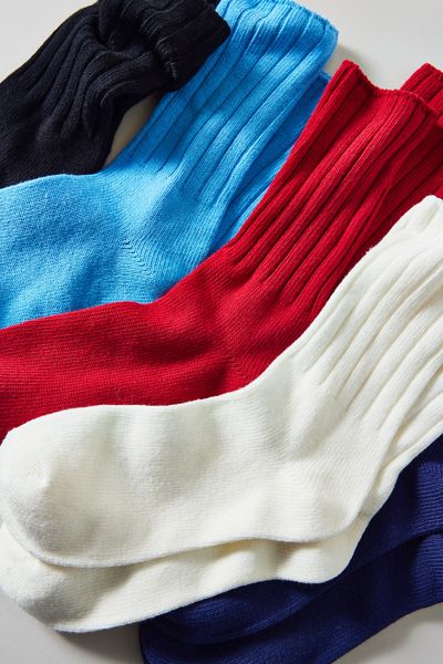 Mina Jacquard Knit Crew Sock