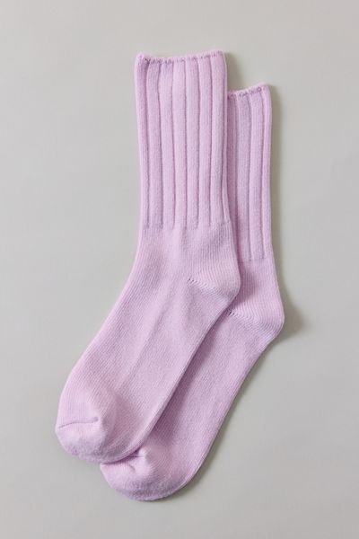 Dahlia Everyday Ribbed Crew Socks