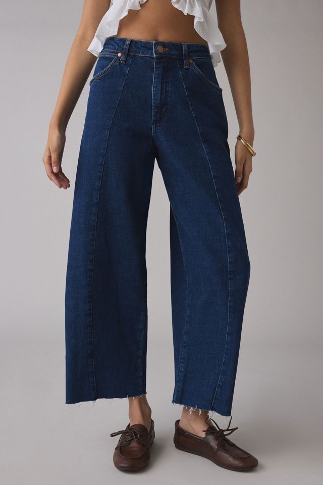 Wrangler Cowboy Denim Delight Mid-Rise Barrel Jeans #1