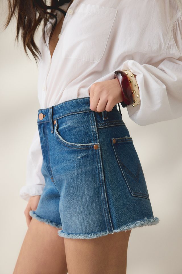 Wrangler Cowboy Cutoff Denim Shorts #4