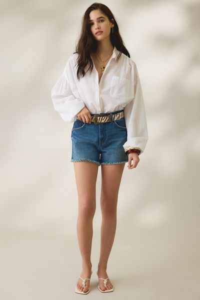 Wrangler Cowboy Cutoff Denim Shorts