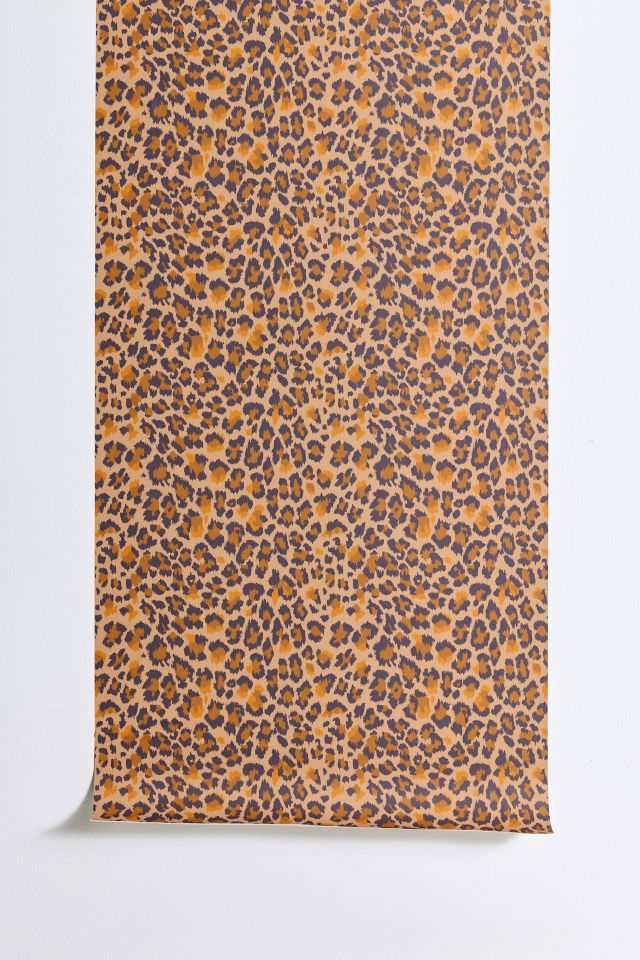 UO Home Dolores Leopard Removable Wallpaper #1