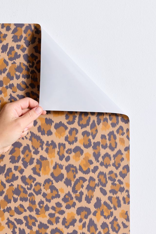 UO Home Dolores Leopard Removable Wallpaper #2