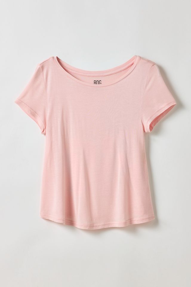 BDG Bowery Marlow Jersey Knit Short Sleeve Baby Tee #1