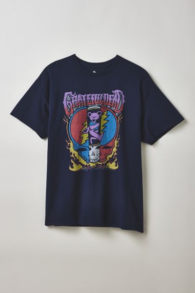 Grateful Dead Dancing Bear & Skull Graphic Tee