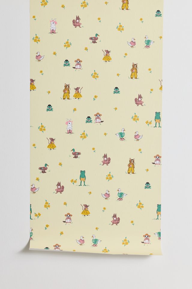 UO Home Party Animals Removable Wallpaper #1