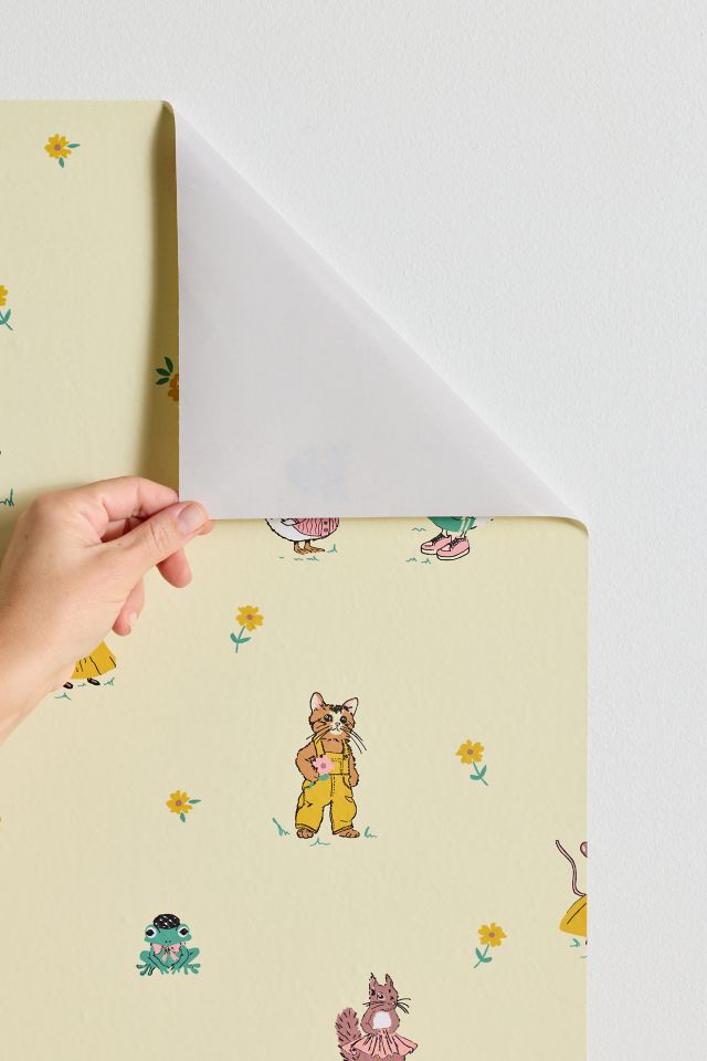 UO Home Party Animals Removable Wallpaper #2