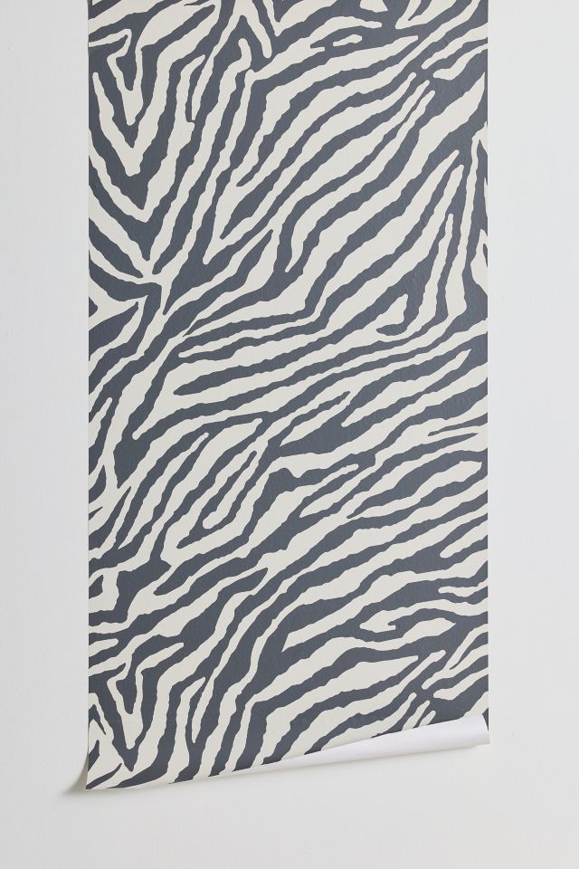 UO Home Darcie Zebra Removeable Wallpaper #1