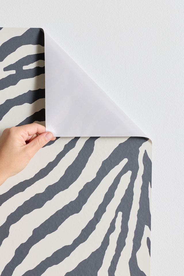 UO Home Darcie Zebra Removeable Wallpaper #2