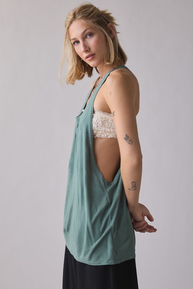 BDG Bowery Reese Jersey Knit Relaxed Racerback Tank Top #1
