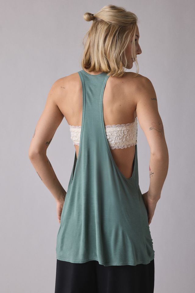 BDG Bowery Reese Jersey Knit Relaxed Racerback Tank Top #3