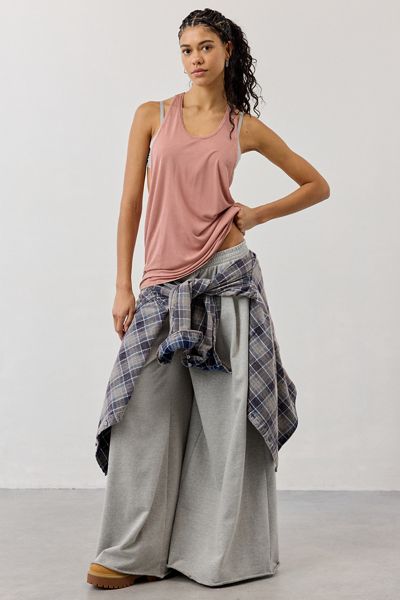 Débardeur décontracté à dos nageur en jersey tricoté Bowery Reese BDG