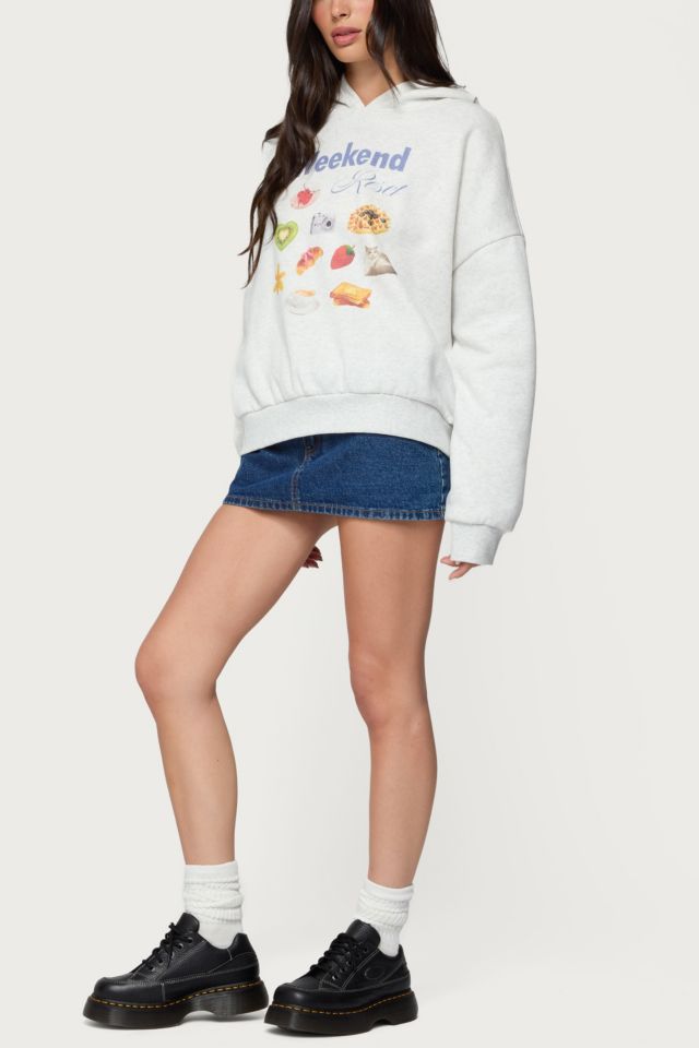 Edikted Weekend Reset Hoodie #1