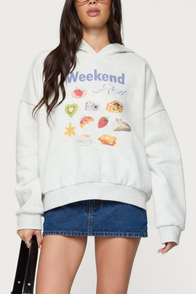 Edikted Weekend Reset Hoodie #3
