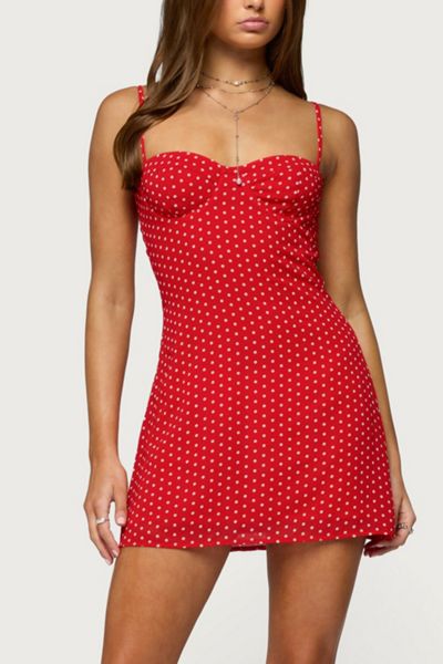 strapless open back dress Need Your Love Red Tweed Dress – Shop the Mint main image 1