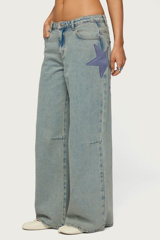 Edikted Trish Stars Low Rise Jean #3
