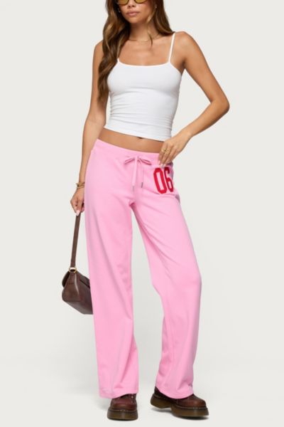 Edikted 06 Sweatpants In Pink