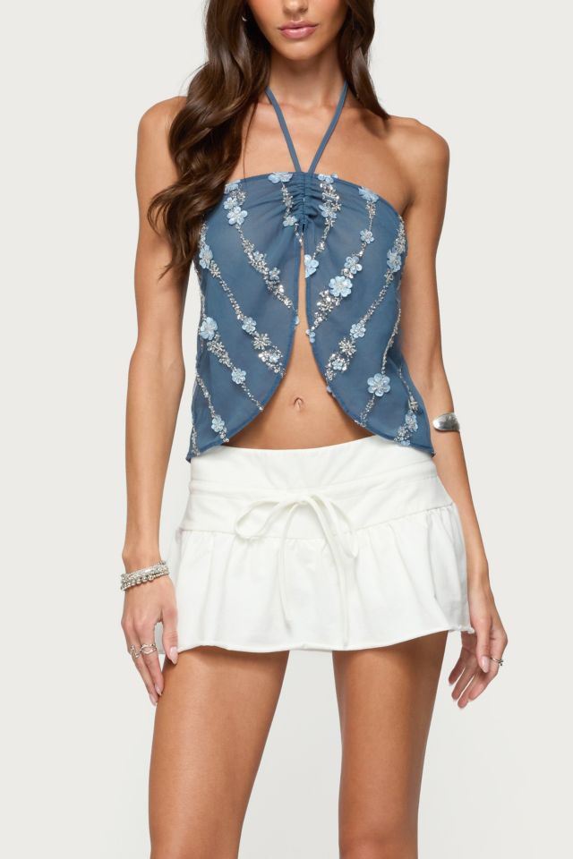 Edikted Bodhi Flared Mini Skort #3