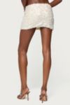 Edikted Evelina Sequin Mini Skort
