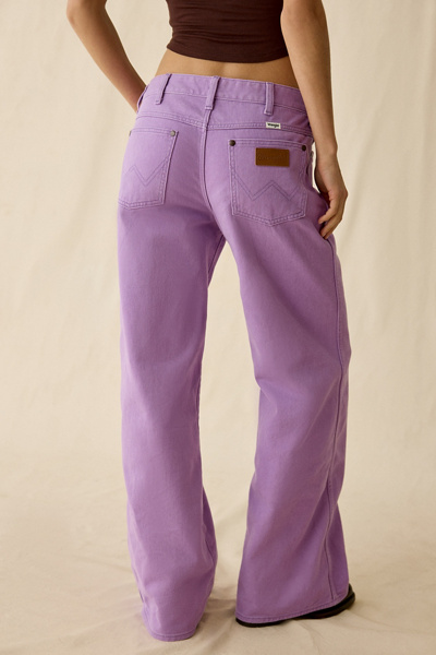 Wrangler Worldwide Ultra Soft Mid-Rise Wide Leg Jeans